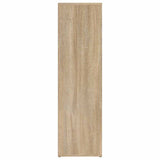 Sideboard Sonoma Oak 80x30x106 cm Engineered Wood
