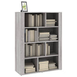 Sideboard Grey Sonoma 80x30x106 cm Engineered Wood - Top-Down View