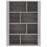 Sideboard Grey Sonoma 80x30x106 cm Engineered Wood - 45-Degree Angle