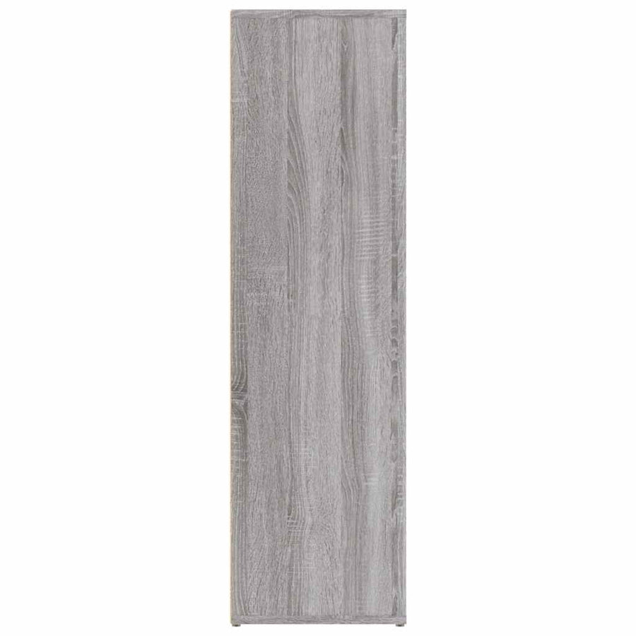 Sideboard Grey Sonoma 80x30x106 cm Engineered Wood