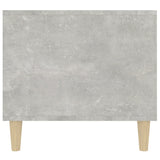 Coffee Table Concrete Grey 90x49x45 cm Engineered Wood