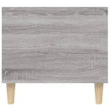 Coffee Table Grey Sonoma 90x49x45 cm Engineered Wood - Close-Up Angle