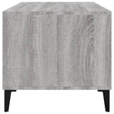 Coffee Table  Grey Sonoma 90x49x45 cm Engineered Wood - Close-Up Angle