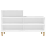 Shoe Cabinet White 102x36x60 cm Engineered Wood - 45-Degree Angle