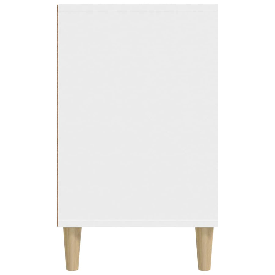 Shoe Cabinet White 102x36x60 cm Engineered Wood