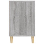 Shoe Cabinet Grey Sonoma 102x36x60 cm Engineered Wood