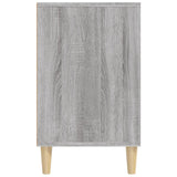 Shoe Cabinet Grey Sonoma 102x36x60 cm Engineered Wood - Rear View