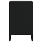 Shoe Cabinet Black 102x36x60 cm Engineered Wood