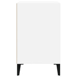 Shoe Cabinet High Gloss White 102x36x60 cm Engineered Wood - Top-Down View