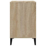 Shoe Cabinet Sonoma Oak 102x36x60 cm Engineered Wood - Top-Down View