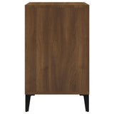 Shoe Cabinet Brown Oak 102x36x60 cm Engineered Wood - Top-Down View