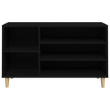 Shoe Cabinet Black 102x36x60 cm Engineered Wood