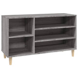 Shoe Cabinet Grey Sonoma 102x36x60 cm Engineered Wood - Front View
