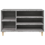 Shoe Cabinet Grey Sonoma 102x36x60 cm Engineered Wood