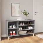 Shoe Cabinet Grey Sonoma 102x36x60 cm Engineered Wood