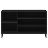 Shoe Cabinet Black 102x36x60 cm Engineered Wood - 45-Degree Angle