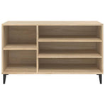 Shoe Cabinet Sonoma Oak 102x36x60 cm Engineered Wood