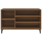 Shoe Cabinet Brown Oak 102x36x60 cm Engineered Wood