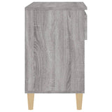 Shoe Cabinet Grey Sonoma 70x36x60 cm Engineered Wood