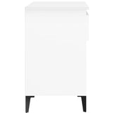 Shoe Cabinet White 70x36x60 cm Engineered Wood