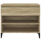 Shoe Cabinet Sonoma Oak 70x36x60 cm Engineered Wood