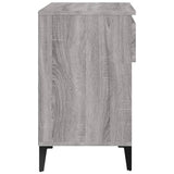 Shoe Cabinet Grey Sonoma 70x36x60 cm Engineered Wood - Low Angle