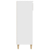 Shoe Cabinet White 40x36x105 cm Engineered Wood - 45-Degree Angle