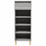 Shoe Cabinet Grey Sonoma 40x36x105 cm Engineered Wood