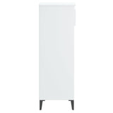 Shoe Rack White 40x36x105 cm Engineered Wood