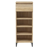 Shoe Rack Sonoma Oak 40x36x105 cm Engineered Wood