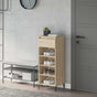 Shoe Rack Sonoma Oak 40x36x105 cm Engineered Wood