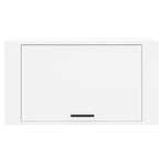 Wall-mounted Shoe Cabinet White 70x35x38 cm Engineered Wood