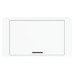 Wall-mounted Shoe Cabinet High Gloss White 70x35x38 cm Engineered Wood