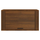 Wall-mounted Shoe Cabinet Brown Oak 70x35x38 cm Solid Wood Pine - 45-Degree Angle