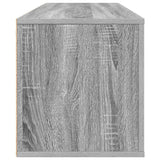 Wall Shoe Cabinet Grey Sonoma 100x35x38 cm Engineered Wood