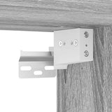 Wall Shoe Cabinet Grey Sonoma 100x35x38 cm Engineered Wood - Extra Image