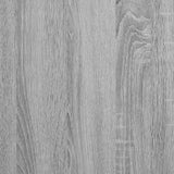 Wall Shoe Cabinet Grey Sonoma 100x35x38 cm Engineered Wood