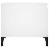 Coffee Table White 100x50x45 cm Engineered Wood