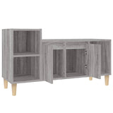 TV Cabinet Grey Sonoma 100x35x55 cm Engineered Wood - 45-Degree Angle