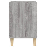 TV Cabinet Grey Sonoma 100x35x55 cm Engineered Wood - Close-Up Angle