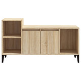 TV Cabinet Sonoma Oak 100x35x55 cm Engineered Wood - 45-Degree Angle