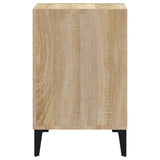 TV Cabinet Sonoma Oak 100x35x55 cm Engineered Wood - Close-Up Angle