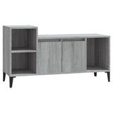 TV Cabinet Grey Sonoma 100x35x55 cm Engineered Wood - Front View