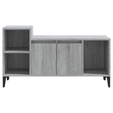 TV Cabinet Grey Sonoma 100x35x55 cm Engineered Wood - 45-Degree Angle