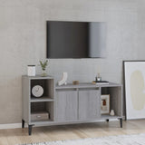 TV Cabinet Grey Sonoma 100x35x55 cm Engineered Wood
