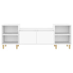 TV Cabinet White 160x35x55 cm Engineered Wood