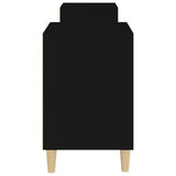 TV Cabinet Black 160x35x55 cm Engineered Wood