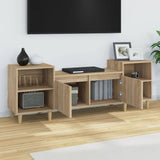 TV Cabinet Sonoma Oak 160x35x55 cm Engineered Wood - Top-Down View