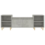 TV Cabinet Concrete Grey 160x35x55 cm Engineered Wood