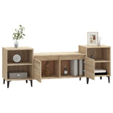TV Cabinet Sonoma Oak 160x35x55 cm Engineered Wood - Top-Down View